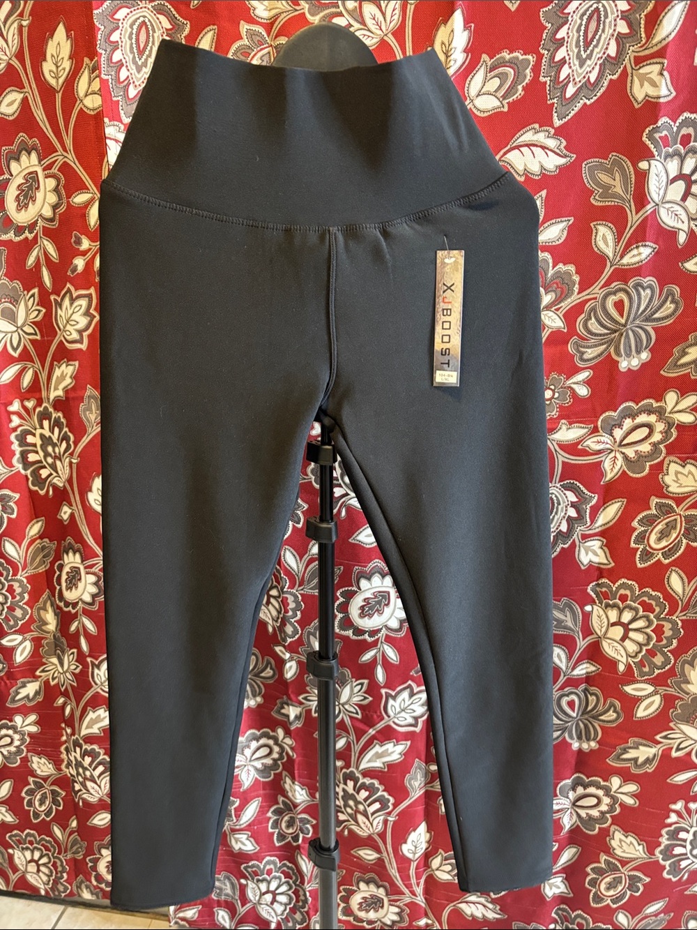 High-Waist Black Leggings